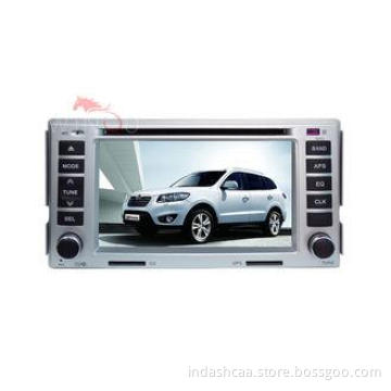 6 Inch Hyundai IX45 Navigation System , Hyundai Santa Fe Na